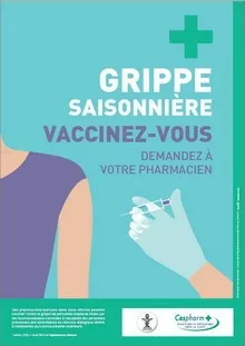 Vaccination grippe - Campagne avancée au 22 octobre 2021 - Pharmacie en ligne de la pyramide  - Romorantin Loir et cher 41