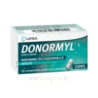 Donormyl 15 Mg Comprimés Pelliculés Sécables T/10 à ROMORANTIN-LANTHENAY