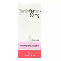 Tardyferon 80 Mg, Comprimé Pelliculé Plq/30 à ROMORANTIN-LANTHENAY