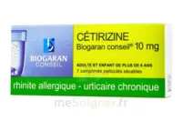 Cetirizine Biogaran Conseil 10 Mg, Comprimé Pelliculé Sécable à ROMORANTIN-LANTHENAY