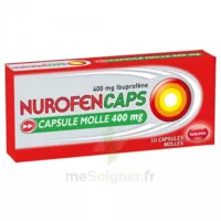 Nurofencaps 400 Mg Caps Molle Plq/10 à ROMORANTIN-LANTHENAY