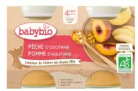 Babybio Pot Pêche Pomme à ROMORANTIN-LANTHENAY