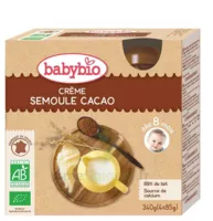 Babybio Gourde Crème Semoule Cacao à ROMORANTIN-LANTHENAY
