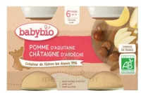 Babybio Pot Pomme Châtaigne à ROMORANTIN-LANTHENAY