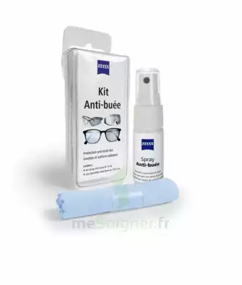 Zeiss Kit Spray Antibuée Fl/15ml + Tissu Microfibres à ROMORANTIN-LANTHENAY