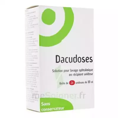 Dacudoses Solution Pour Lavement Ophtalmologique 24unid/10ml à ROMORANTIN-LANTHENAY