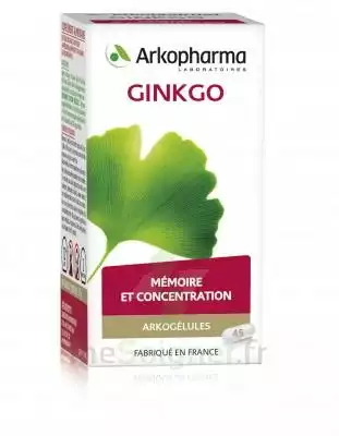 Arkogelules Ginkgo Gél Fl/45 à ROMORANTIN-LANTHENAY
