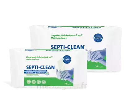 Septi-clean Lingette DÉsinfectante Paquet/70 à ROMORANTIN-LANTHENAY