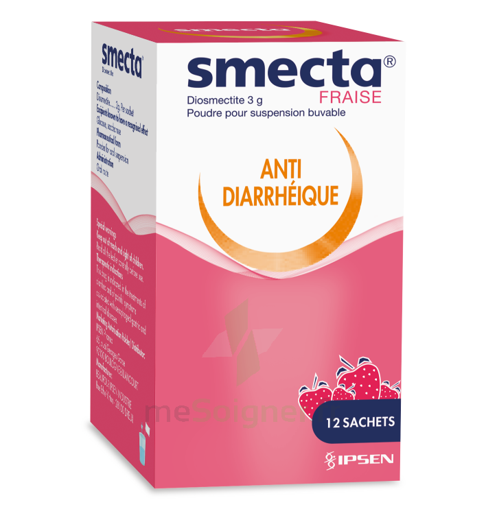 Pharmacie Pyramide Medicament Smecta 3g Poudre Suspension Buvable En Sachet Fraise 12 Sachets Diosmectite Romorantin Lanthenay